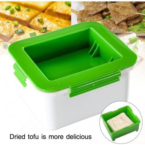 New Tofu Press Tofu Drainer 3-Layer Tofu Press Built-in Drainage Water Removing Tool Dishwasher Safe Home Kitchen Kitchen Tool