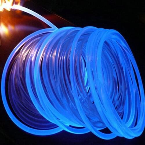 [Seven Neon]free shipping wholesale 14mm diameter 100meters/roll PMMA fiber optic cable side glow for engie decoration lighting
