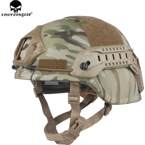 EMERSON Helmet ACH MICH 2000 Helmet-Special Action Version Airsoft Wargame Hunting Tactical Helmet with Protective Pads EM8978