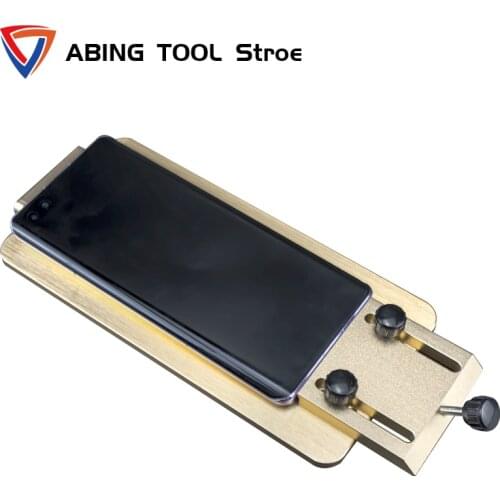 Universal adjustable glue cleaning plate use forcleaning suction heating LCD glass OCA polarizer cleaning remover separator ma