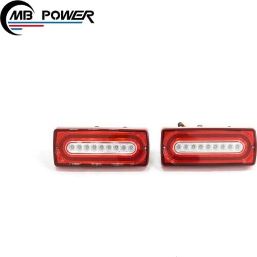 W463 G63 G500 G400 G350 tail light fit for G CLASS W463 G63 G500 G400 G350 LED material 1990-2015 year tail Lights rear light