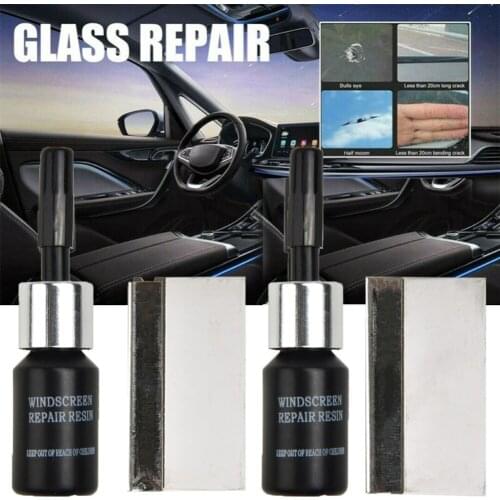 Repair Resin Window Glass Fluid Replacement Resin Accessories Auto Curing Strip Kit Parts