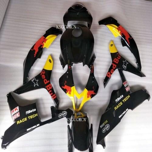Yellow/black motorbike For HONDA fairing kit CBR600 RR 2007 2008 Injection CBR600RR 07 08 ( 100% fit ) Fairings parts