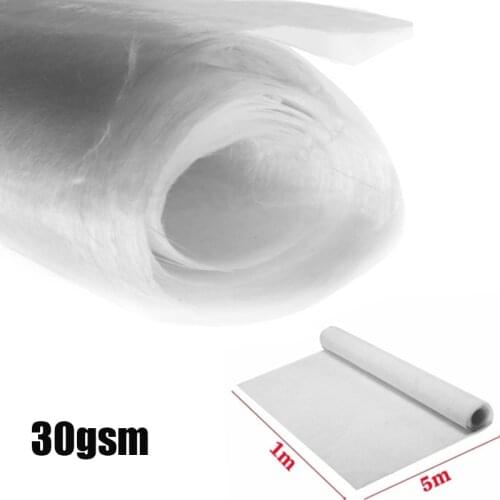 1m 30gsm Fibreglass Mat Fiber Glass Cutting Fiber Cloth Alkali-free Fiberglass Chopped Strand Matting