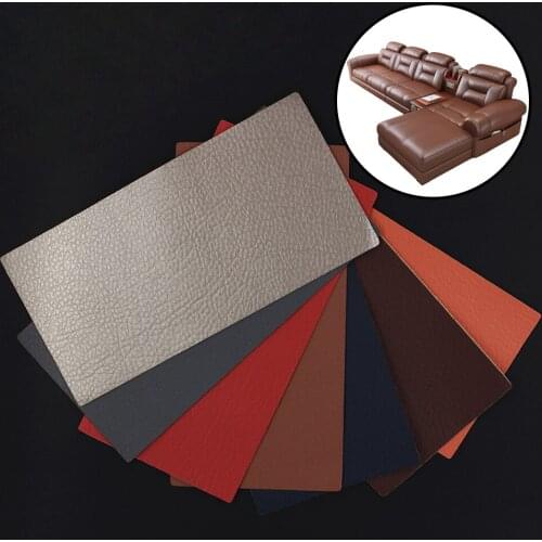1pcs PU Fabric Leather Self-adhesive Patches Leather Sofa Car Seat Repairing Sticker Patches Scrapbook Fabric badges