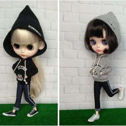 1pcs Blyth Hooded Sweater ICY Pants 1/6 Doll Clothes