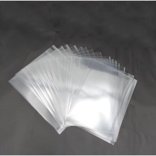 100 Pcs/set Game Card Sleeve OPP Transparent Poker Cards Protector Film Tarot Board Game Playing 7.5*10.5cm