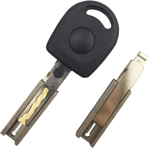 2pcs HU66 Duplicating Fixture Clamp For VW Volkswagen Key Blank Key Cutting Machine Accessories Key Cutter Machine Part Steel