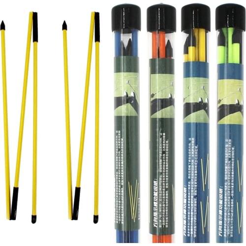 2 Pcs Golf Putting Training Aids Golf Alignment Sticks 3 Sections Foldable Putting Golf Swing Traine