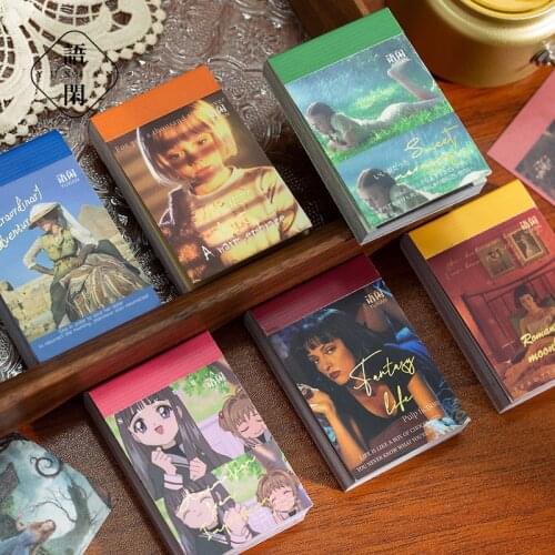 20sets/lot Kawaii Stationery Stickers Cloud Cinema Series Planner Decorative Mobile Sticker Scrapbooking DIY Craft Sticker