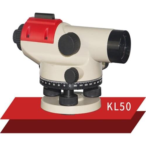 KL50 Parallel Tester Optical Laser Level Automatic Level Gauge Optical Self Auto Leveling Tool Engineering Measuring Instrument