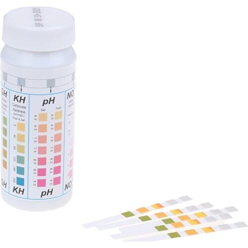 50 Strips 5 in 1 Swimming Pool Spa Water Test Strips Nitrate Nitrite PH Hardness