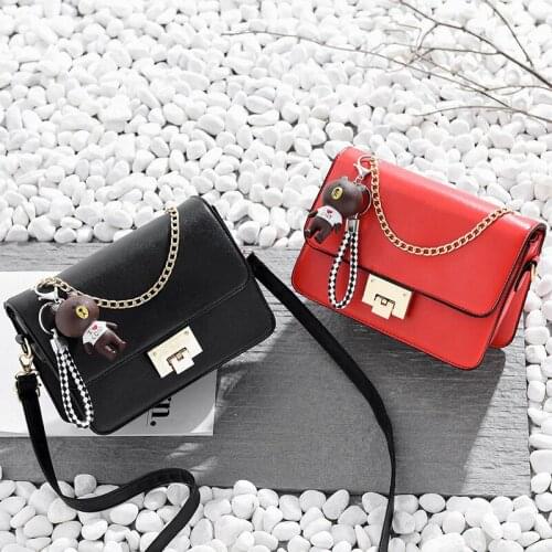 Aosbos Vintage Soft PU Leather Crossbody Bags for Women Shoulder Messenger Bag Fashion Casual Lady Small Flap Handbag Female