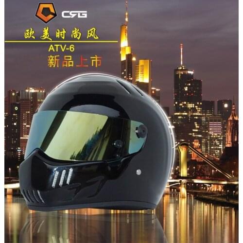 ATV-6 full face motorcycle helmet motocross racing man woman and man lOriginal ECE approved Multi-color sun visor