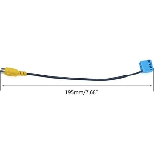 Car RCA Rear View Camera Plus Timer Relay Delay Filter MIB Conversion Cable Wire P82B