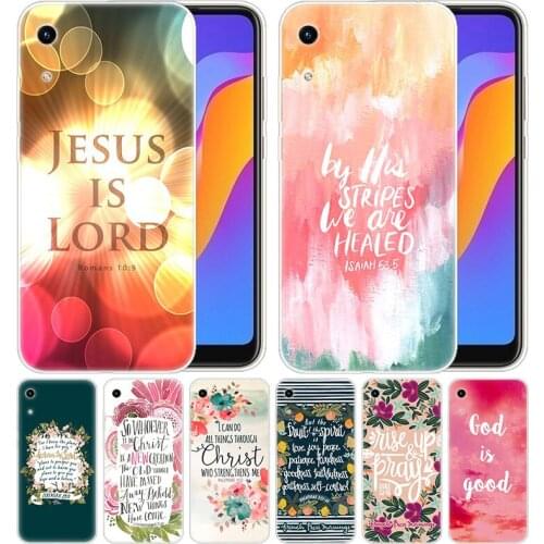 Bible verse Philippians Jesus Christ Christian Case for Huawei Honor 9X 8A 7A 20 Pro 7X 8X 7S 8S 8 9 10 Lite View 20 20i Play
