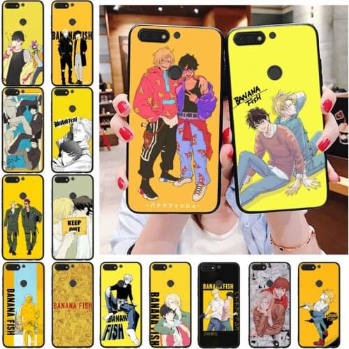 Banana Fish Anime Phone Case For Huawei Honor 5A 7A 7C 8A 8C 8X 9X 9XPro 9Lite 10 10i 10lite play 20 20lite Phone Cover Couple