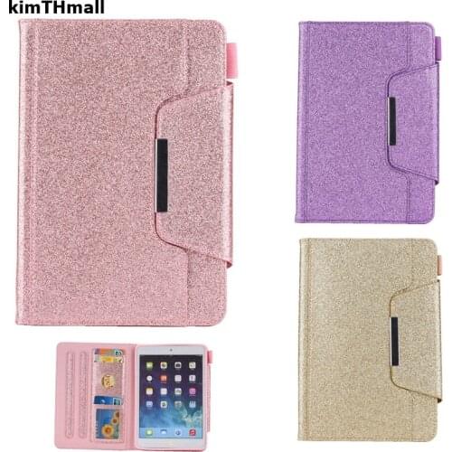 Case For iPad Pro 10.5 2017/iPad Air 2019 case Smart Glitter bling Card slot tablets case for iPad Air 2019 10.5" kimTHmall