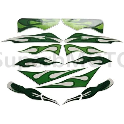 For ZX14R ZX-14R 2012 2013 Motorbike Fairing Sticker Whole Car Sticker Kit