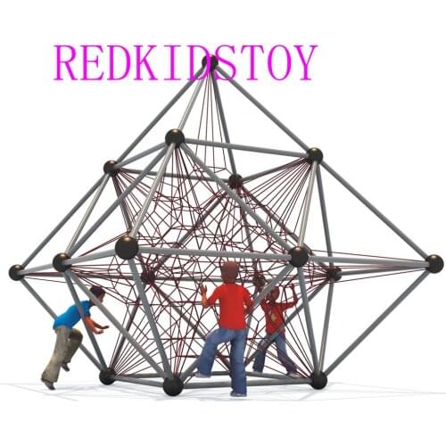 Exported to Chile Premium Quality Outdoor Rope Playground HZ-P012