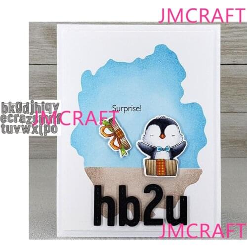 JMCRAFT New 0-9 Numbers And English Letters #2 Metal Cutting Dies DIY Scrapbook Handmade Paper Craft Metal Steel Template Dies
