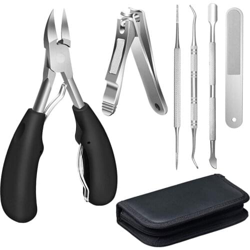 6-Piece Set of Special Nail Clippers for Nail Ditch, Onychomycosis Peeling Toe Nail Clippers