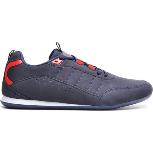 Sneaker Mens Casual Shoes Sport Navy Blue Red Color White Sole Lace-Up All Seasons Normal Fit High Sole Walking Running Shoes Sport Fashion Comfortable Breathable Lightweight Bestselling Dakar