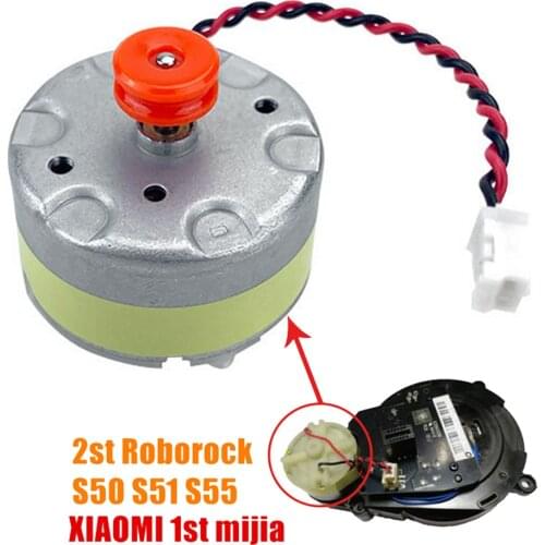 Gear Transmission Motor for XIAOMI mija Roborock S50 S51 S55 Robot Vacuum cleaner Spare Parts Laser Distance Sensor LDS