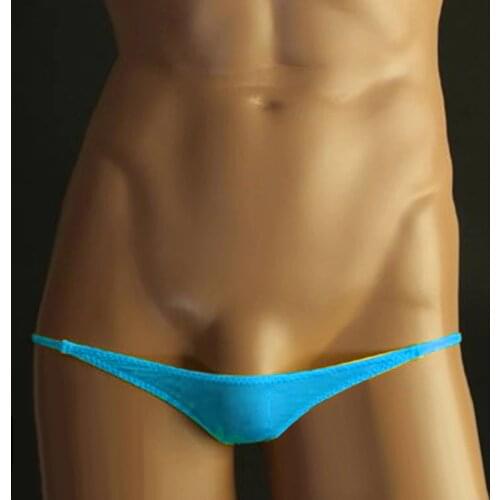 Men Transparent Panties Sexy Fashion Male Breathable Briefs See Through Micro Pouch Mesh Low-waist Underwear