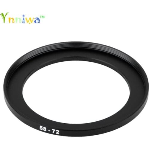 58-72 mm Metal Step Up Rings Lens Adapter Filter Set