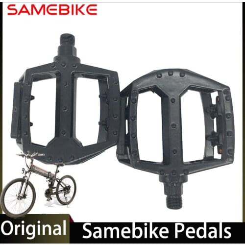 Samebike LO26 Bicycle Bike Pedals Cycling Road Pedals Flat Platform Bicycle Parts Accessories