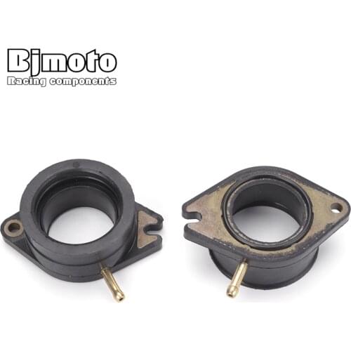 BJMOTO For Yamaha XV750 Virago 750 1988-1998 Motorcycle Carburetor Interface Adapter Intake Manifold