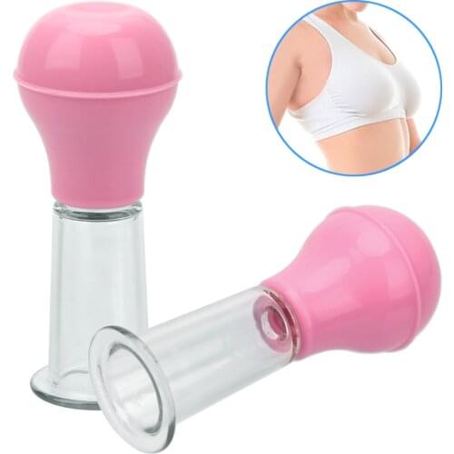 Sex Toy For Couple 1 Pair Breast Enlarger Vacuum Pump Sucker Nipples Sucker Breast Enhancement Breast Massage