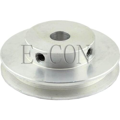 V Groove Pulley Bore 5-25mm OD 80mm for 6mm O Shape PU Belt Round Belt DIY