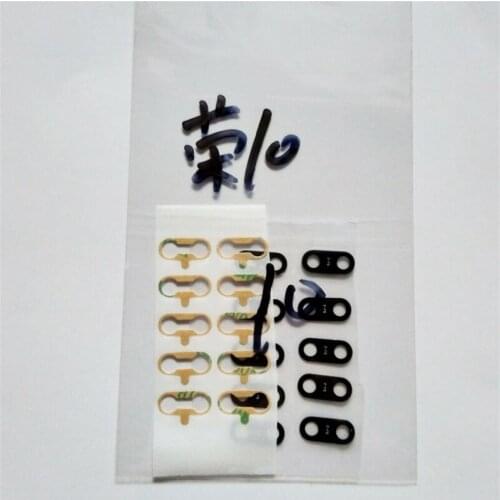 10pcs/lot Rear Back Camera Glass Lens Cover For Huawei Honor 10 Honor10 with Glue Replacement Repair Spare Parts
