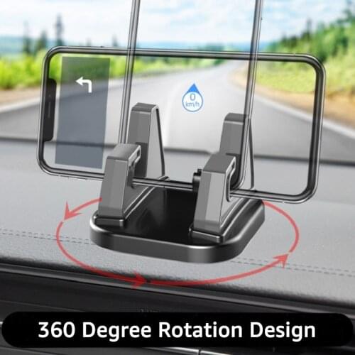 Universal Car Phone Holder Stand in Car Mobile Phone Support For iPhone Xiaomi Redmi Samsung Car Dashboard Telefon GPS Support