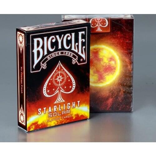 BICYCLE Cards STARLIGHT SOLAR Playing Cards Regular Bicycle Deck Rider Back Card Magic Trick Magic Props