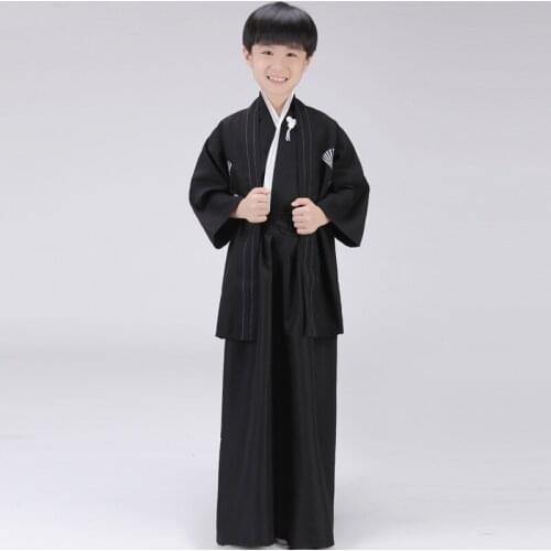 Boy Kimono Japones Children Japanese Traditional Costume For Cosplay Costume Kids Japanese Yukata Japanese Traditional Dress 89