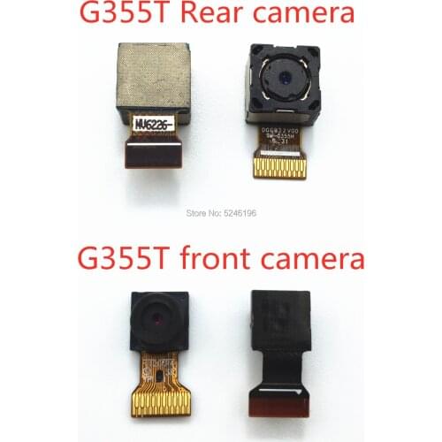 1pcs Back big Main Rear Camera front camera Module Flex Cable For Samsung Galaxy G355T G355H Back Main Flex Cable Replace Part