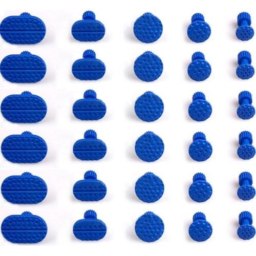 30Pcs Glue Tabs Dent Lifter Tools Dent Puller Removal Slide Hammer Tool For Auto Paintless Dent Repair Glue Tabs For Car Body