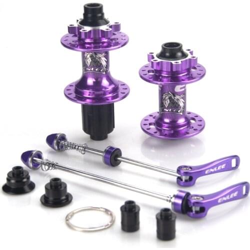 MTB Bike Hub 4 Bearing Accessories 32 Holes 8-11 Speed 72 Ring Colorful Hub