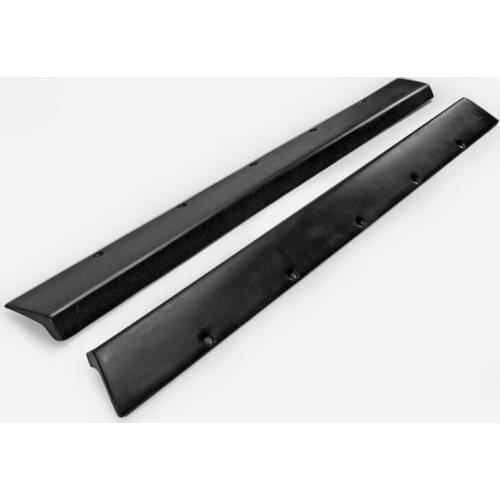 Car Accessories For BMW E30 Coupe 2Dr RB Style FRP Fiber Glass Side Skirt Fiberglass Door Sill Cover Step Kit Tuning Drift Part