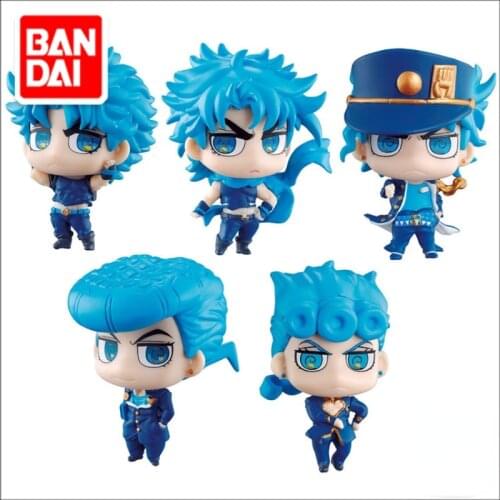 Bandai Gashapon 60939 JJoJos Bizarre Adventure SD Figure Series Different Color Version Anime Toy Model