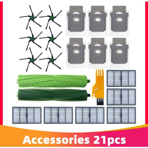 Dust Bag Main Side Brush Hepa Filter for iRobot Roomba S9 9150 / S9+ Plus 9550 Robot Vacuum Cleaner