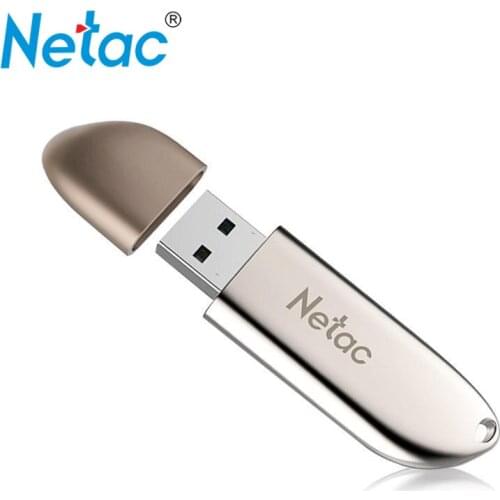 Netac USB flash drive USB3.0 Hight Speed memory stick 64GB Metal special U352 Sharp Knife Storage USB Pendrive 64 gb 3.0 usb c