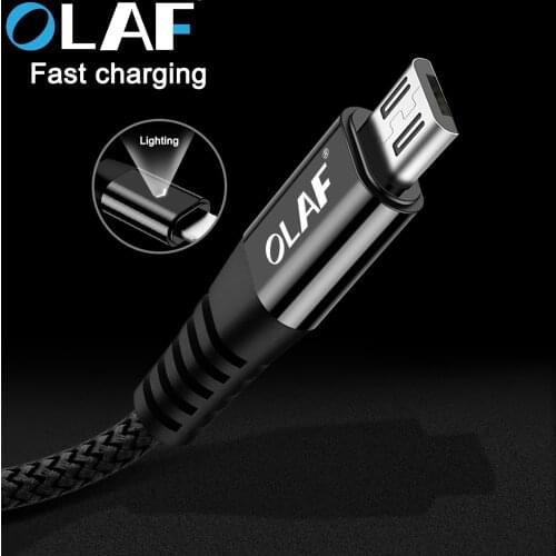 OLAF Micro USB Cable Fast Charging For Xiaomi Redmi Note 5 Pro Android Mobile Phone Data Cable for Samsung S7 Edge Micro Charger