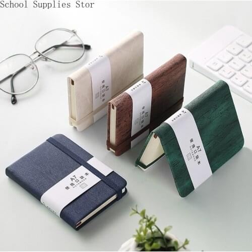 Kawaii 100 Sheets Portable Notebook A6 A7 Journal Notebook Foreign Languages Word Book Vocabulary Memory Study Stationery