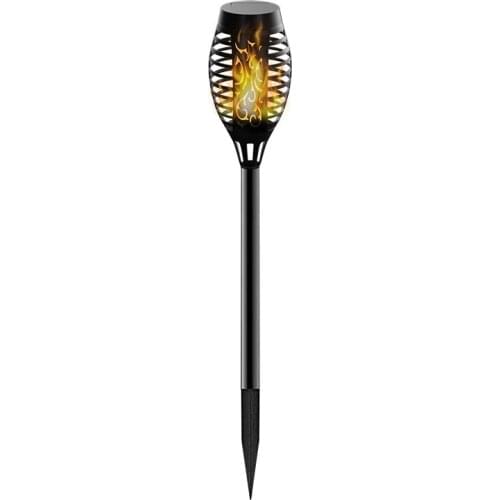 Solar Flame Lamp Outdoor Courtyard Lawn Garden Plug-in Lamp Led Induction Decoration Rechargeable Landscape Flashlight