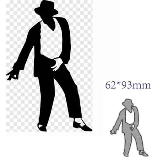 Metal cutting dies cut die mold Dancing man decoration Scrapbook paper craft knife mould blade punch stencils dies