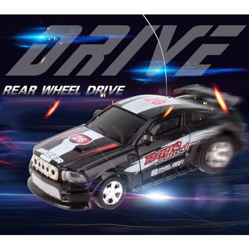 Mini Remote Control Car Can-shaped Speed Racing Electric Four-way Model Exquisite Game Racing For Adult Childrens Toy Gifts